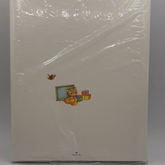 Vintage 1976 Hallmark Adoption Childhood Memories Baby Record Book/Scrapbook - Picture 3 of 11